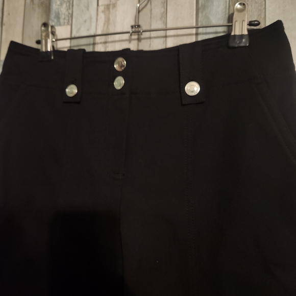Derek Lam 10 Crosby Crop Pants  Size 6 Black - Picture 9 of 10